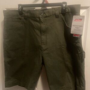 New Green Dickies Mens Cargo Shorts 38 Waist as Pictured